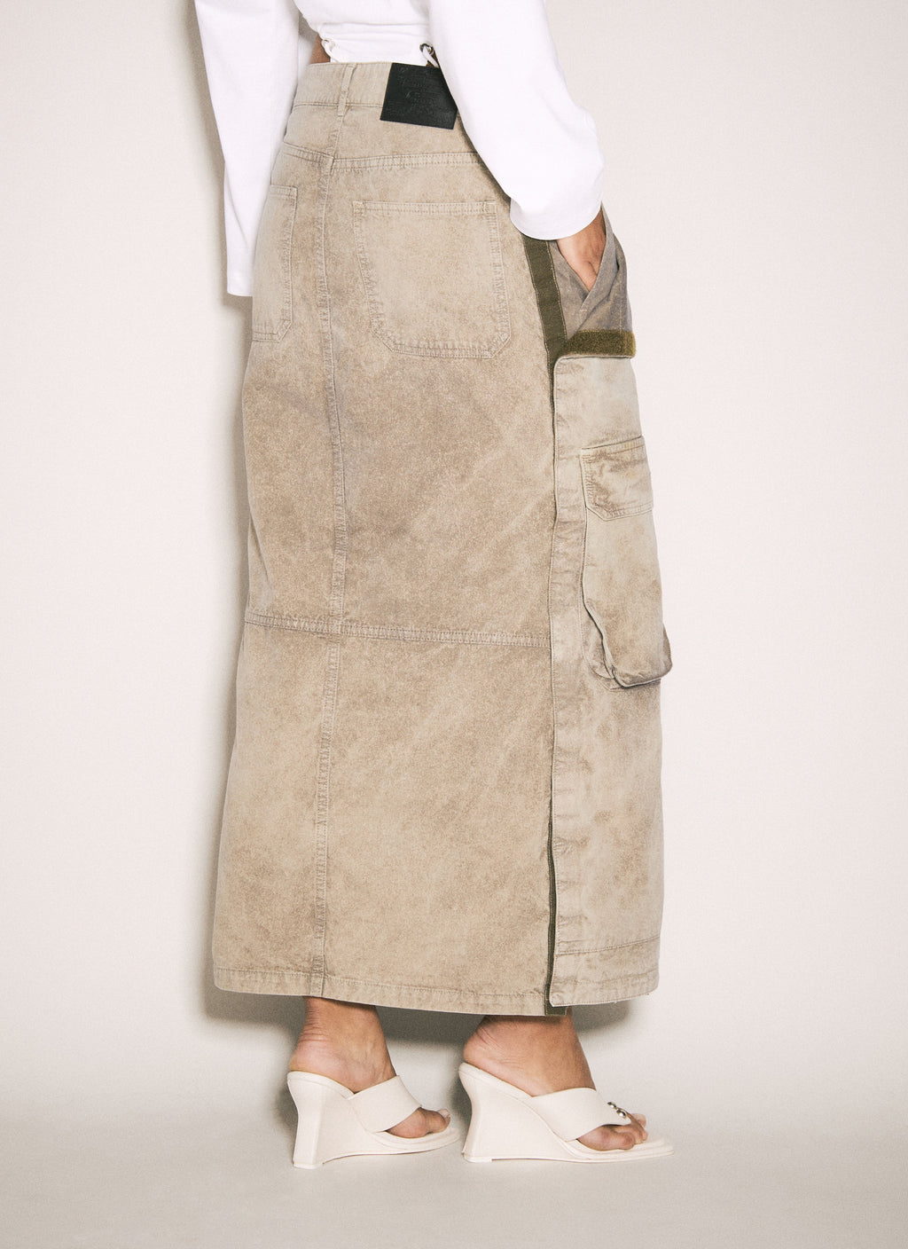 Y/Project | Women's Cargo Maxi Skirt